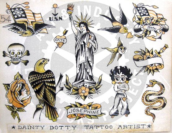 Jason Brooks  Legends Tattoo Flash Book  BELZEL BOOKS